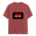 Classic Crew T-Shirt | Men's Regular Fit | 180 GSM Bio-Washed Cotton | DTG Print Ready | Double-Stitched & Ribbed Neck | Personalized | DTG | Bold | Individuality | Rebellion | Everyday | Assertive - front - Coral - mockup 1