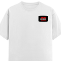 Classic Crew T-Shirt | Men's Regular Fit | 180 GSM Bio-Washed Cotton | DTG Print Ready | Double-Stitched & Ribbed Neck | Personalized | DTG | Bold | Individuality | Rebellion | Everyday | Assertive - left pocket - White - mockup 3