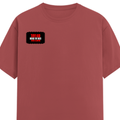 Classic Crew T-Shirt | Men's Regular Fit | 180 GSM Bio-Washed Cotton | DTG Print Ready | Double-Stitched & Ribbed Neck | Personalized | DTG | Bold | Individuality | Rebellion | Everyday | Assertive - right pocket - Coral - mockup 4