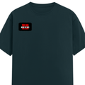 Classic Crew T-Shirt | Men's Regular Fit | 180 GSM Bio-Washed Cotton | DTG Print Ready | Double-Stitched & Ribbed Neck | Personalized | DTG | Bold | Individuality | Rebellion | Everyday | Assertive - right pocket - Petrol Blue - mockup 4