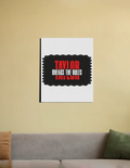 Canvas Print | Multiple Sizes | Special Canvas Fabric | Sturdy Wooden Frame, Fade-Proof | Unisex Home Decor | Personalized | Bold | Individuality | Rebellion | Everyday | Assertive - front_16X20 In - 16X20 In - mockup 3