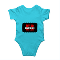 Rompers | Regular Fit Baby & Toddler | Bio-Washed Cotton | Double Stitched, Pre-Shrunk | Unisex | Personalized | DTG | Bold | Individuality | Rebellion | Everyday | Assertive - back - SkyBlue - mockup 2