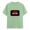 Men's Classic Crew T-Shirt | Regular Fit | 180 GSM Bio-Washed Cotton | DTF Print Ready | Pre-Shrunk, Durable | Personalized | DTF | Bold | Individuality | Rebellion | Everyday | Assertive - front - Jade - mockup 1