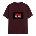 Men's Classic Crew T-Shirt | Regular Fit | 180 GSM Bio-Washed Cotton | DTF Print Ready | Pre-Shrunk, Durable | Personalized | DTF | Bold | Individuality | Rebellion | Everyday | Assertive - front - Maroon - mockup 1