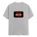 Men's Classic Crew T-Shirt | Regular Fit | 180 GSM Bio-Washed Cotton | DTF Print Ready | Pre-Shrunk, Durable | Personalized | DTF | Bold | Individuality | Rebellion | Everyday | Assertive - back - Grey Melange - mockup 2