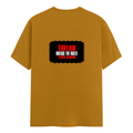 Men's Classic Crew T-Shirt | Regular Fit | 180 GSM Bio-Washed Cotton | DTF Print Ready | Pre-Shrunk, Durable | Personalized | DTF | Bold | Individuality | Rebellion | Everyday | Assertive - back - Mustard Yellow - mockup 2
