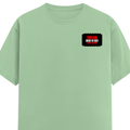 Men's Classic Crew T-Shirt | Regular Fit | 180 GSM Bio-Washed Cotton | DTF Print Ready | Pre-Shrunk, Durable | Personalized | DTF | Bold | Individuality | Rebellion | Everyday | Assertive - left pocket - Jade - mockup 3