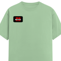 Men's Classic Crew T-Shirt | Regular Fit | 180 GSM Bio-Washed Cotton | DTF Print Ready | Pre-Shrunk, Durable | Personalized | DTF | Bold | Individuality | Rebellion | Everyday | Assertive - right pocket - Jade - mockup 4