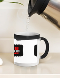 Magic Coffee Mug | 11 oz | Ceramic | Heat-Activated Design Reveal | Unisex | Personalized | Bold | Individuality | Rebellion | Everyday | Assertive - front_11oz Black - 11oz Black - mockup 4