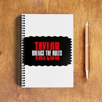 NotePad | A5 Size | Digital Print | 120 Pages | Unisex | Personalized | Bold | Individuality | Rebellion | Everyday | Assertive