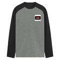 Male Raglan T-Shirt | Men's Regular Fit | 180 GSM Bio-Washed Cotton Blend | DTG Printed | Durable & Pre-Shrunk | Personalized | DTG | Bold | Individuality | Rebellion | Everyday | Assertive - right pocket - mockup 4