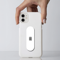 Phone Grip Holder | Universal Fit | Durable Material | UV Printed | Secure Grip & Media Stand | Unisex | Personalized | Typographic | Self-identity | Everyday | Assertive