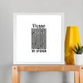 Framed Poster | Multiple Sizes | 300 GSM Art Paper | Laminated, Fade-Proof, 1-inch Frame | Unisex Home Decor | Personalized | DTG | Typographic | Self-identity | Everyday | Assertive - front_12x12In - 12x12In - mockup 5