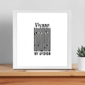 Framed Poster | Multiple Sizes | 300 GSM Art Paper | Laminated, Fade-Proof, 1-inch Frame | Unisex Home Decor | Personalized | DTG | Typographic | Self-identity | Everyday | Assertive - front_14x14In - 14x14In - mockup 9