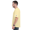 Oversized Standard T-Shirt | Unisex Relaxed Fit | 100% Super Combed Cotton DTG | Soft, Breathable & Durable | Adult | Personalized | DTG | Typographic | Self-identity | Everyday | Assertive - right sleeve - Beige - mockup 6