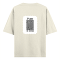 Oversized Classic T-Shirt | Unisex Fit | 100% Super-Combed Cotton | Pre-Shrunk, Double-Stitched | Adults | Personalized | DTF | Typographic | Self-identity | Everyday | Assertive - back - Off White - mockup 2