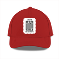 Sports Cap | Unisex | Polyester | Breathable, Adjustable Fit, DTG Printing | All Ages | Personalized | DTG | Typographic | Trust | Secrets | Everyday - front - Red - mockup 1