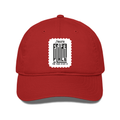 Classic Trucker Cap | Unisex | DTG Print | Breathable Mesh Back | Adjustable Snapback | Personalized | DTG | Typographic | Trust | Secrets | Everyday - front - Red - mockup 1