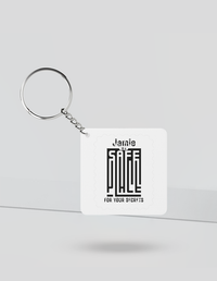 Keychain | Rectangle, Square, Slim Options | Acrylic UV Printed | Fade-Proof, Glossy Finish | Unisex | Personalized | Typographic | Trust | Secrets | Everyday