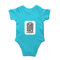 Rompers | Regular Fit Baby & Toddler | Bio-Washed Cotton | Double Stitched, Pre-Shrunk | Unisex | Personalized | DTG | Typographic | Trust | Secrets | Everyday - back - SkyBlue - mockup 2