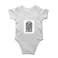 Rompers | Regular Fit Baby & Toddler | Bio-Washed Cotton | Double Stitched, Pre-Shrunk | Unisex | Personalized | DTG | Typographic | Trust | Secrets | Everyday - back - White - mockup 2