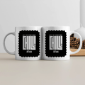 White Coffee Mug | 11 oz Unisex | Premium Ceramic Sublimation | Fade-Proof Glossy Finish | For Him & Her | Personalized | Bold | Identity | Everyday | Relaxed - front - White - mockup 1