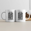 White Coffee Mug | 11 oz Unisex | Premium Ceramic Sublimation | Fade-Proof Glossy Finish | For Him & Her | Personalized | Bold Typography | Trust | Friendship | Everyday - front - White - mockup 1