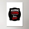 Acrylic Poster | 3mm Glossy Finish | UV Printed | Self-Adhesive Wall Mount | Unisex | Personalized | Grunge | Assertiveness | Everyday | Assertive - front_2 - 16x24Inch - White - mockup 2