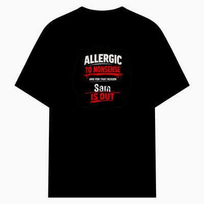 Cotton Stretch T-Shirt (Dtg) | T-Shirts | Him, Her, Unisex | Personalized | DTG | Grunge | Assertiveness | Everyday | Assertive - front - Black - mockup 1