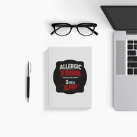Notebook | A5 | 300 GSM Cover, 70 GSM Pages | 120 Pages, Ruled/Unruled, Soft Binding | Unisex | Personalized | Grunge | Assertiveness | Everyday | Assertive