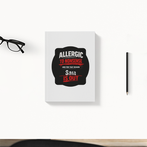 Daily Planner | 3-Month Undated | 300 GSM Cover, 70 GSM Pages, Digital Print | 204 Pages, Soft-Bound, Perfect Binding, Dotted Pages | Unisex | Personalized | Grunge | Assertiveness | Everyday | Assertive - front - White - mockup 1