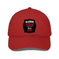 Classic Trucker Cap | Unisex | DTG Print | Breathable Mesh Back | Adjustable Snapback | Personalized | DTG | Grunge | Assertiveness | Everyday | Assertive - front - Red - mockup 1