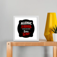 Framed Poster | Multiple Sizes | 300 GSM Art Paper | Laminated, Fade-Proof, 1-inch Frame | Unisex Home Decor | Personalized | DTG | Grunge | Assertiveness | Everyday | Assertive