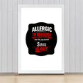 Framed Poster | Multiple Sizes | 300 GSM Art Paper | Laminated, Fade-Proof, 1-inch Frame | Unisex Home Decor | Personalized | DTG | Grunge | Assertiveness | Everyday | Assertive - front_16x24In - 16x24In - mockup 10