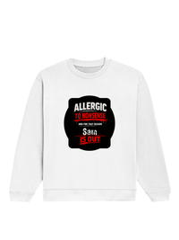Oversized Sweatshirt | Roomy Relaxed Fit | 400 GSM Cotton Blend | Pre-Shrunk Drop Shoulder | Unisex Adult | Personalized | DTF | Grunge | Assertiveness | Everyday | Assertive