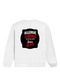 Oversized Sweatshirt | Roomy Relaxed Fit | 400 GSM Cotton Blend | Pre-Shrunk Drop Shoulder | Unisex Adult | Personalized | DTF | Grunge | Assertiveness | Everyday | Assertive - back - White - mockup 2