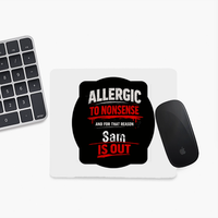 Mouse Pad | Unisex Adults | Sublimation Print | 3mm Thick, Skid-Proof, Fade-Proof | Personalized | Grunge | Assertiveness | Everyday | Assertive