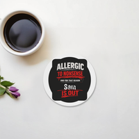 Acrylic Coaster | Standard | Durable Acrylic | UV Printed | Glossy Finish | Fade-Proof | Unisex | Personalized | Grunge | Assertiveness | Everyday | Assertive