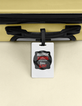 Luggage Tag | Travel Accessory | Acrylic UV Printed Double-Sided | Secure Strap, Glossy, Durable | Unisex | Personalized | Grunge | Assertiveness | Everyday | Assertive - back - White - mockup 2