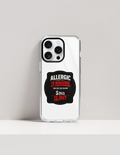 iPhone Glass Case | For iPhone Users | Tempered Glass Back & TPU Sides | Durable Protection & Fade-Proof Print | Unisex | Personalized | Grunge | Assertiveness | Everyday | Assertive - front_16 Pro - 16 Pro - mockup 6