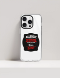 iPhone Glass Case | For iPhone Users | Tempered Glass Back & TPU Sides | Durable Protection & Fade-Proof Print | Unisex | Personalized | Grunge | Assertiveness | Everyday | Assertive - front_16 Pro Max - 16 Pro Max - mockup 7