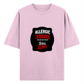 Oversized Classic T-Shirt | Unisex Fit | 100% Super-Combed Cotton | Pre-Shrunk, Double-Stitched | Adults | Personalized | DTF | Grunge | Assertiveness | Everyday | Assertive - front - Light Baby Pink - mockup 1
