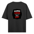 Oversized Classic T-Shirt | Unisex Fit | 100% Super-Combed Cotton | Pre-Shrunk, Double-Stitched | Adults | Personalized | DTF | Grunge | Assertiveness | Everyday | Assertive - back - Black - mockup 2