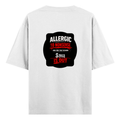 Oversized Classic T-Shirt | Unisex Fit | 100% Super-Combed Cotton | Pre-Shrunk, Double-Stitched | Adults | Personalized | DTF | Grunge | Assertiveness | Everyday | Assertive - back - White - mockup 2