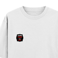 Oversized Classic T-Shirt | Unisex Fit | 100% Super-Combed Cotton | Pre-Shrunk, Double-Stitched | Adults | Personalized | DTF | Grunge | Assertiveness | Everyday | Assertive - left pocket - White - mockup 3