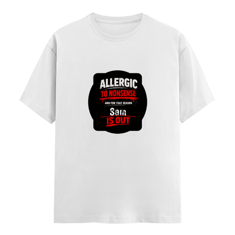 Classic Crew T-Shirt | Men's Regular Fit | 180 GSM Bio-Washed Cotton | DTG Print Ready | Double-Stitched & Ribbed Neck | Personalized | DTG | Grunge | Assertiveness | Everyday | Assertive - front - White - mockup 1