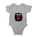 Rompers | Regular Fit Baby & Toddler | Bio-Washed Cotton | Double Stitched, Pre-Shrunk | Unisex | Personalized | DTG | Grunge | Assertiveness | Everyday | Assertive - front - Grey Melange - mockup 1