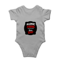 Rompers | Regular Fit Baby & Toddler | Bio-Washed Cotton | Double Stitched, Pre-Shrunk | Unisex | Personalized | DTG | Grunge | Assertiveness | Everyday | Assertive - back - Grey Melange - mockup 2