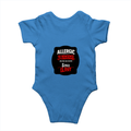 Rompers | Regular Fit Baby & Toddler | Bio-Washed Cotton | Double Stitched, Pre-Shrunk | Unisex | Personalized | DTG | Grunge | Assertiveness | Everyday | Assertive - back - Orchid Blue - mockup 2