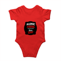 Rompers | Regular Fit Baby & Toddler | Bio-Washed Cotton | Double Stitched, Pre-Shrunk | Unisex | Personalized | DTG | Grunge | Assertiveness | Everyday | Assertive - back - Red - mockup 2